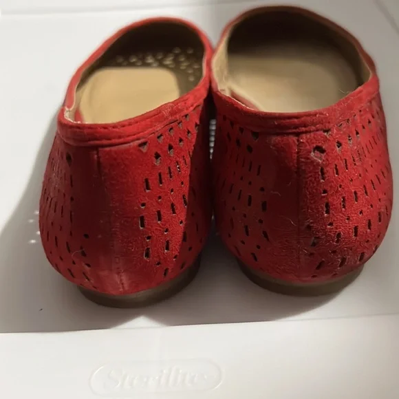 Ann Taylor Suede Flats Size 8.5 - Picture 3 of 6